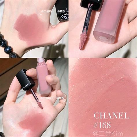 chanel rouge allure ink 168